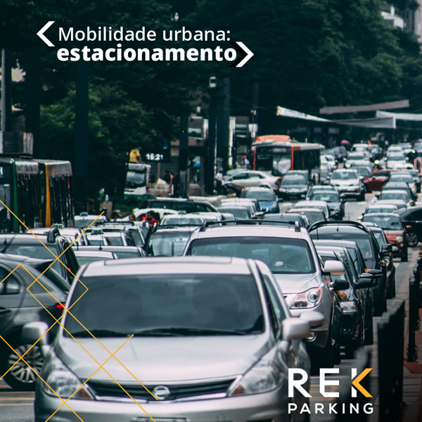 Mobilidade urbana - estacionamento rotativo