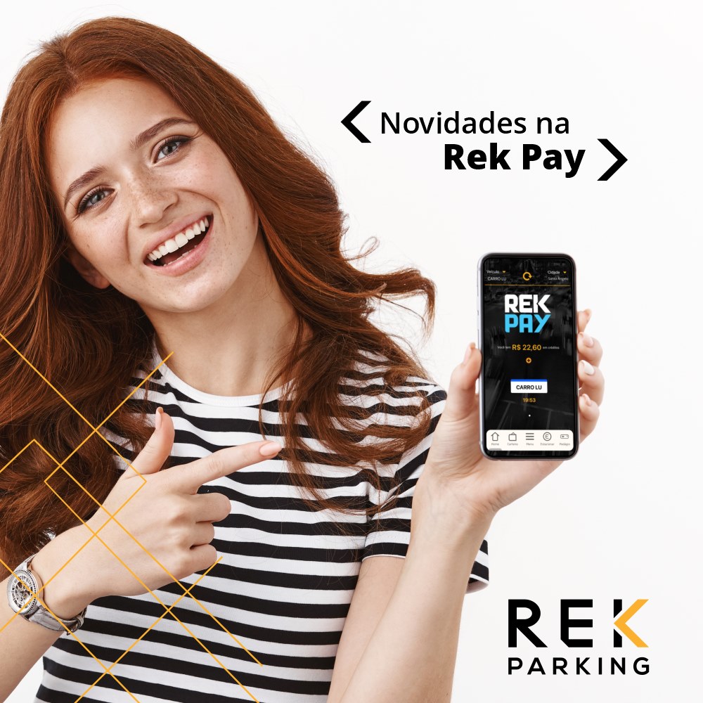 aplicativo da Rek Pay - Rek Parking