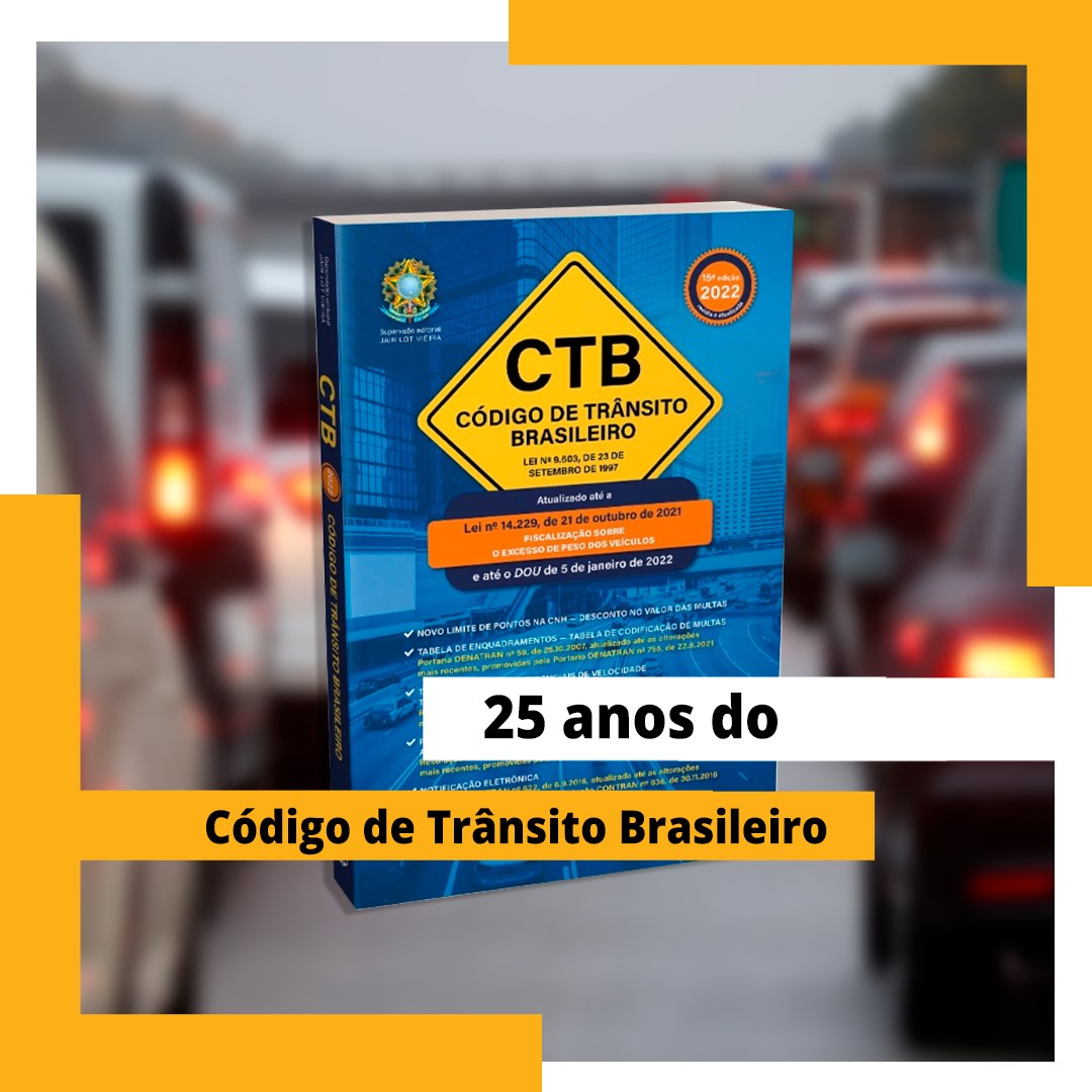 Código de Trânsito Brasileiro 2023: CTB: Lei nº 9.503, de 23 de setembro de  1997